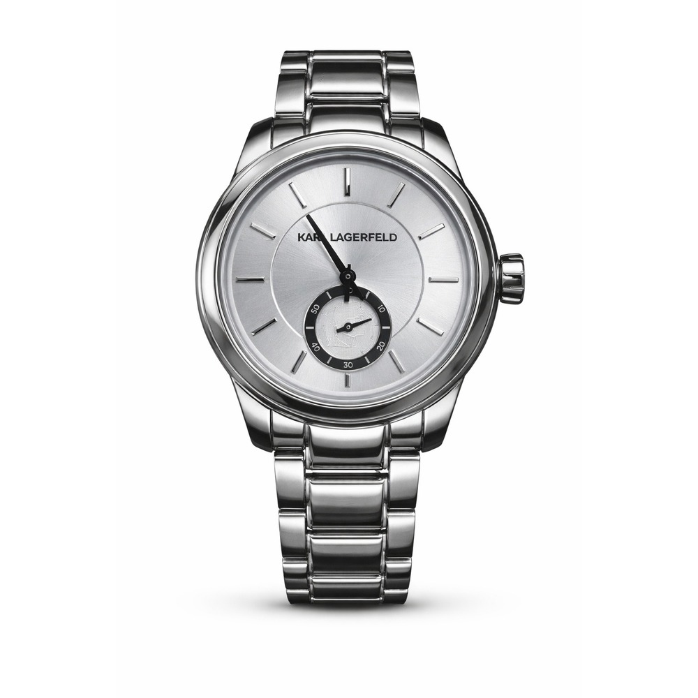 Karl Lagerfeld KL-1204 Launch 2013 Stainless Steel Silver Watch